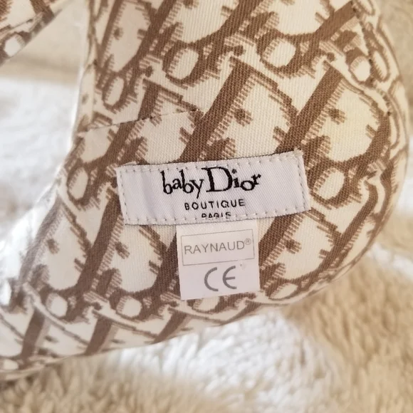 DIOR DIORISSIMO PRINT EMBROIDERED TEDDY BEAR - Picture 6 of 17